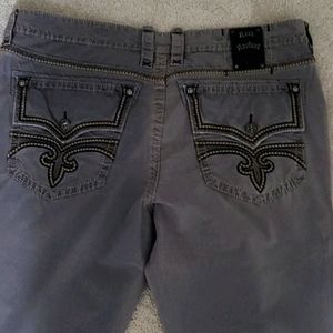 Rock Revival Khakis "Gunmetal"